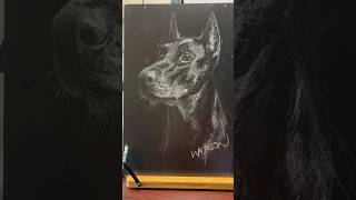 黑板粉筆畫gg#chalkboard #drawing #blackboard #art