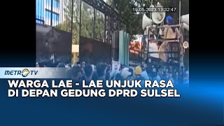 Ratusan Warga Pulau Lae-Lae Unjuk Rasa Tolak Reklamasi dan Perluasan Makassar New Port