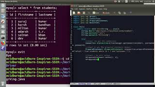 Java JDBC Tutorial 5 : Prepared Statement
