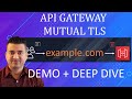 Amazon API Gateway Mutual TLS with DEMO | Custom Domain vs. Custom Domain Mutual TLS (mTLS)