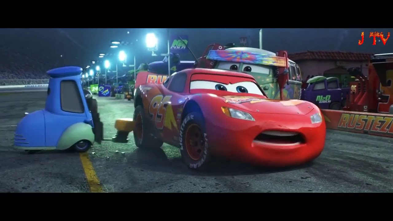 Cars 3 Lightning McQueen Vs Jackson Storm Best Scenes 1080P I ...