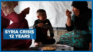 Twelve years on, Syrian refugees face deepening debt and hunger