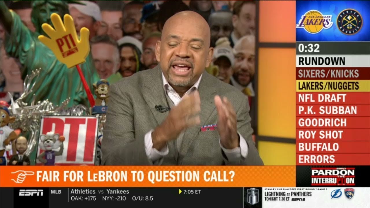 Pardon The Interruption | Wilbon Thoughts On How Game Ended 76ers ...