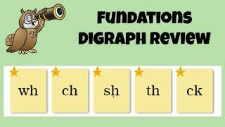 Fundations - Digraph Review