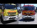 HAZMAT RESPONSE | H-6 & H-9 Bomberos Concepción Rumbo A Emergencia Hazmat