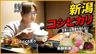 【日本人は限度を知らない】こだわりの日本一美味しいお米を食べた韓国人の反応｜新潟えびす鯛