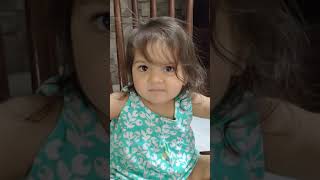 Hindi rhyme dadi amma dadi aama maan jao na|| cute baby video😍🥰||angry😠||no smile😐||music lover