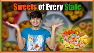 I Tried Sweets of Every Indian State 😍