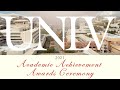 UNLV 2021 Academic Achievement Awards Ceremony