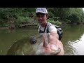 wading a river in illinois for whatever bites