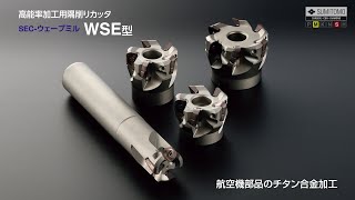 高能率加工用隅削りカッタ WSE型