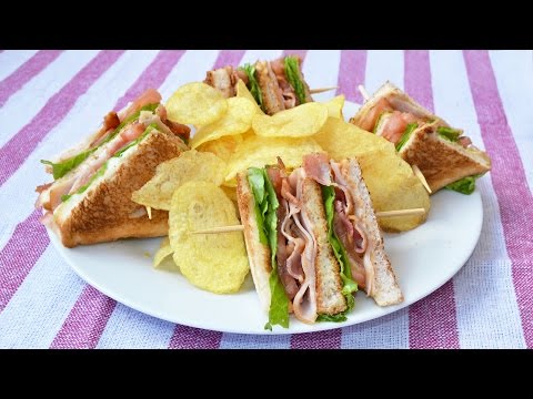 How to Make a Club Sandwich - Easy Club Sandwich Recipe How to Make a Club Sandwich - Easy Club Sandwich Recipe
