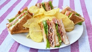 How to Make a Club Sandwich - Easy Club Sandwich Recipe
