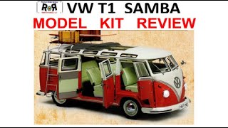 VW T1 Samba Bus 1:8 Scale Steps 1-12 DeAgostini -Model Kit Build \u0026 Review