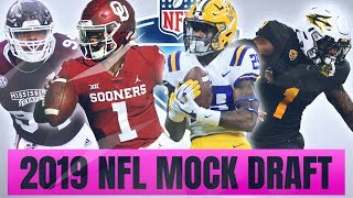 2019 NFL Mock Draft | Post Senior Bowl! Complete 1st Round | Kyler Murray Goes W