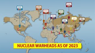 Nuclear Weapons Per Country In 2023