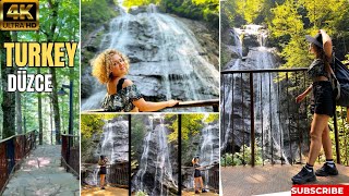 🇹🇷 Turkey Duzce Guzeldere waterfall Relaxing Walk 4K