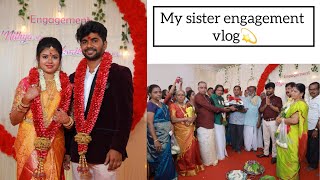 My sister engagement vlog 💫|@beflawsomebynithya |Happiest day 😊