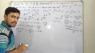 M.L.E of exponential distribution both cases for beta and theta