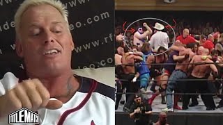 The Sandman on Breaking Up The JBL and Blue Meanie FIGHT