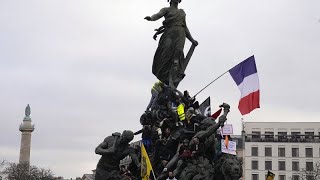 Francia sigue en pie de guerra: nueva jornada de protestas contra la reforma de las pensiones