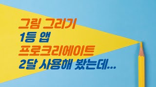 아이패드 1등 그림앱 프로크리에이트 2개월 사용후기 | 아이패드 드로잉 클래스 유료 강좌 N개 수강 리뷰 | procreate 디자인 N잡러 그림그리기 어플 추천