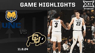 Northern Colorado vs. Colorado Game Highlights | 2024-25 Big 12 Men's Basketball