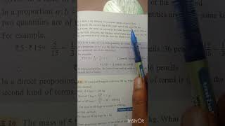 Ratio and Proportion( Part 6) class 6, icse