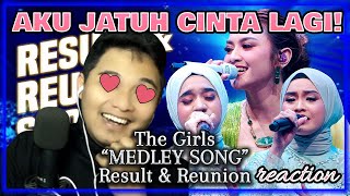 AKU TERPESONAA❗The Girls x Mahalini - Medley Song | RESULT & REUNION | INDONESIAN IDOL 2023