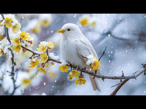 Winter Ambience With Birdsong Piano пёџрџћ вђ Relaxing Music For Healing