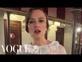 Keira Knightley Can't Believe the Chanel Couture Show in Paris