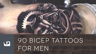 90 Bicep Tattoos For Men