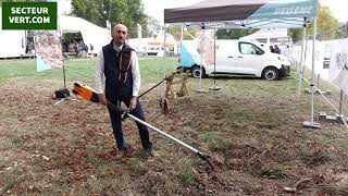 PELLENC GCT : CULTIVION ALPHA, Bineuse-Sarcleuse à batterie embarquée présentée par Bruno JARGEAIX