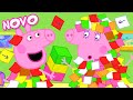 Peppa Pig Português Brasil | Pegadinhas com Notas Adesivas | NOVO Contos da Peppa Pig