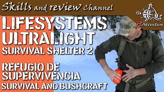 ✅ Lifesystems Ultralight survival shelter 2 | Refugio de supervivencia ultraligero para dos personas