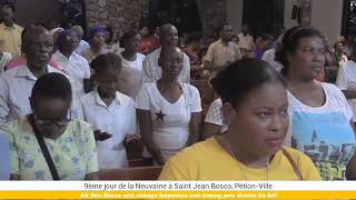 Jeudi 30 Janvier 2025, 9ème jour de la Neuvaine à Saint Jean Bosco PV