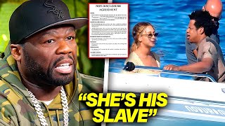 50 Cent EXPOSES Jay Z \u0026 Beyonce Marriage Contract │ Jay Using Bey For Awards