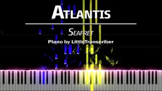 Seafret - Atlantis (Piano Cover) Tutorial by LittleTranscriber