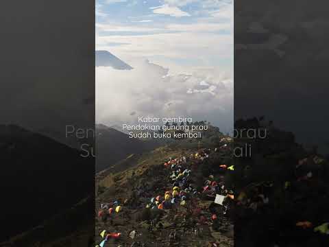 Kabar Gembira, Pendakian Gunung Prau Sudah Buka Kembali #short # ...