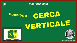 MasterExcel.it - Tutorial Funzione Excel CERCA VERTICALE, come usare la formule CERCA.VERT in Excel