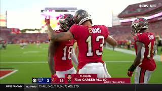 Tom Brady to Mike Evans for the touchdown - Tampa vs Buffalo