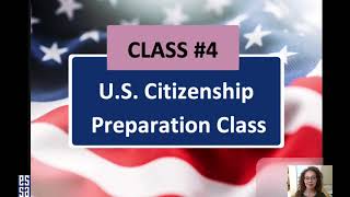 100 CIVICS QS. (2008 VERSION) - Lesson 4 U.S Citizenship Preparation Class