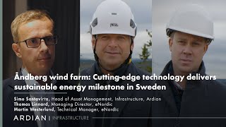 Discover Åndberg wind farm, Ardian's latest renewable energy investment in the Nordics