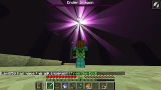 The Ender Dragon Has Been SLAIN |Minecraft Hardcore Days 80-100