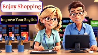 Enjoy Shopping | Learn English |English Conversation Practice | improve English Listening Skills