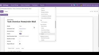 Task Overdue Mail Notification Odoo App