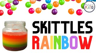 Skittles Rainbow Science Experiment