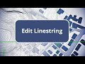 TBC - Edit Linestring - Field Data Edition Commands