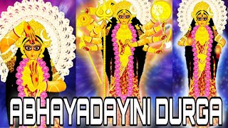 AMI ABHAYODAYINI DURGATINASHINI DURGA।।SHUBHA BASHANTI PUJA।।