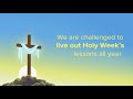 holy week in three minutes